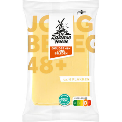 De Zaanse Hoeve Jong belegen 48+ plakken (190g)