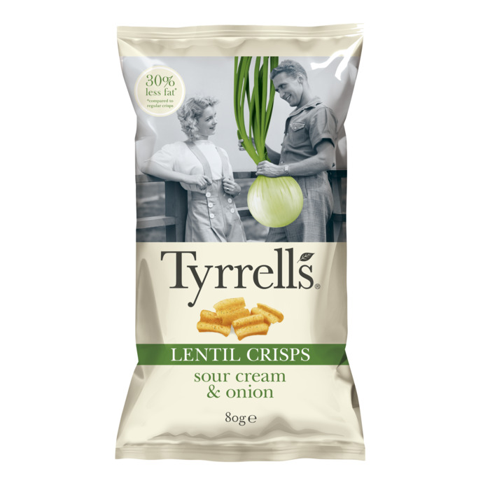 Tyrrells Lentil Sour Cream (Zak, 80g)