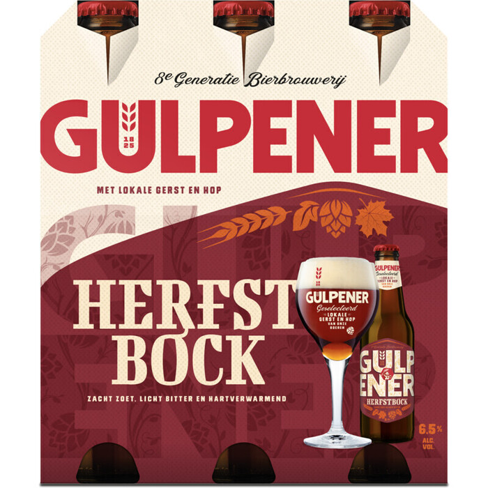 Gulpener Herfst Bock (rol, 6 × 30cl)