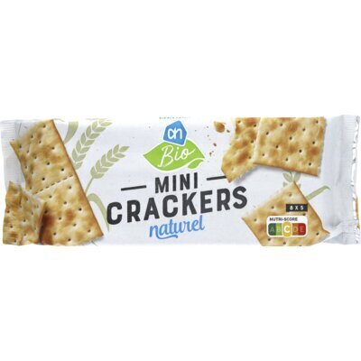 AH Bio Mini Crackers Naturel 8 x 5 Stuks 250 g (250g)