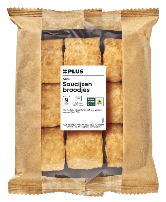 Saucijzenbroodjes mini