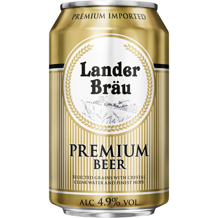 Lander bräu Premium beer 6-pack (33cl)