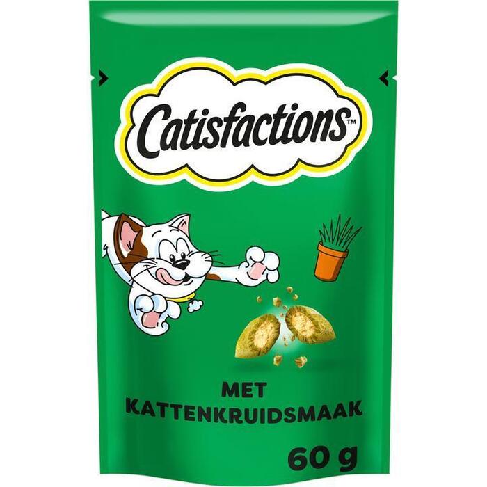 Catisfactions Catnip kattensnacks 60 g (60g)
