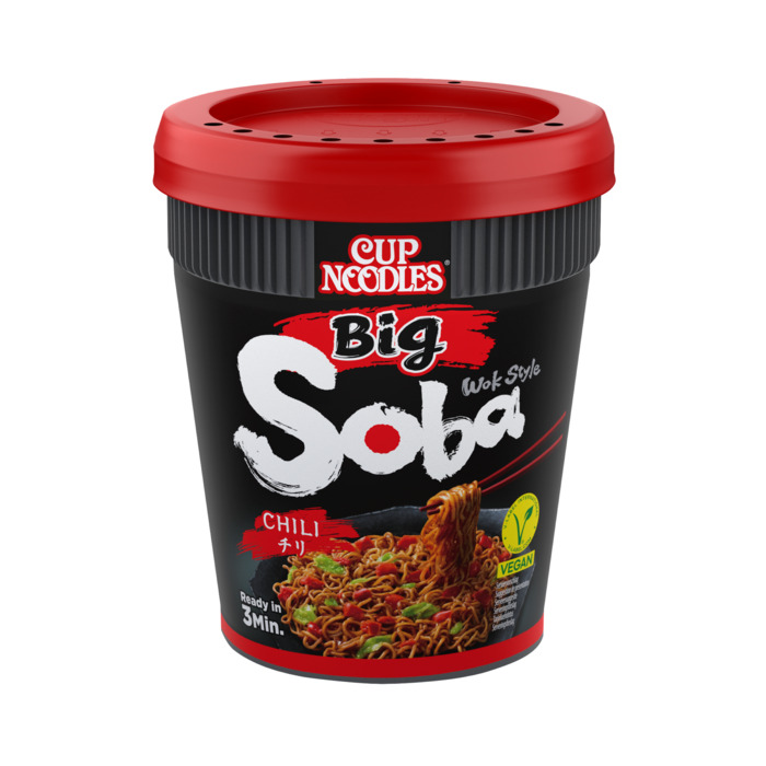 Nissin Big soba wok style chili noodles (115g)