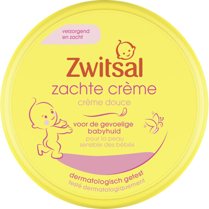 Zwitsal Baby zachte crème (Pot, 200ml)