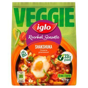 Roerbaksensatie veggie shakshuka (475g)