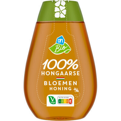 AH Biologisch 100% Hongaarse Bloemenhoning (350g)
