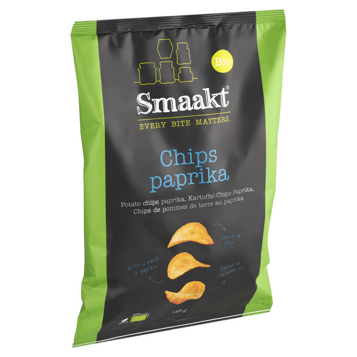 Paprika potato chips (Zak, 125g)