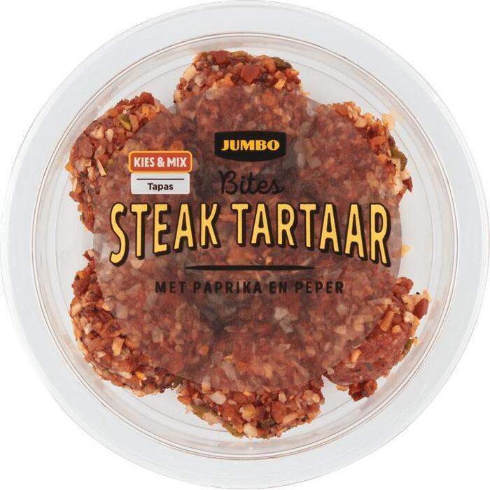 Jumbo Bites Steak Tartaar met Paprika en Peper 90 g (90g)