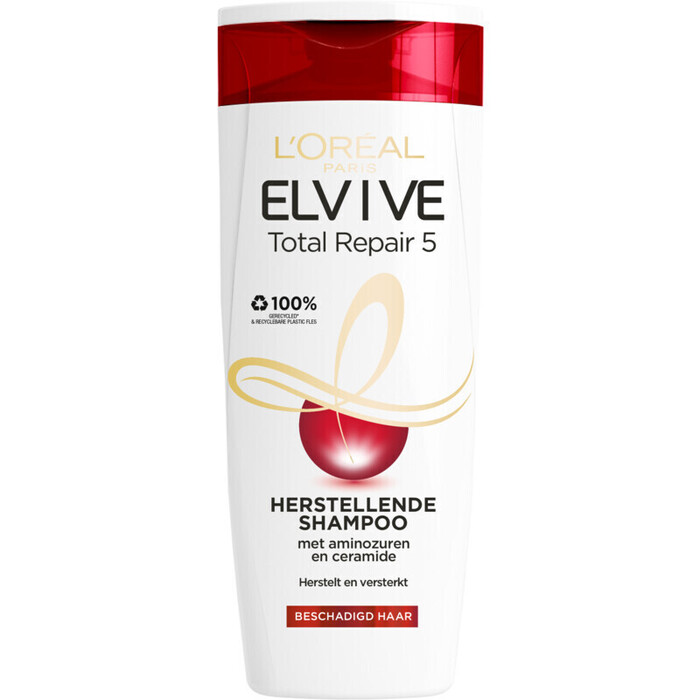 L’Oréal Paris Elvive Total Repair 5 - 250 ml - Shampoo (Stuk, 250ml)