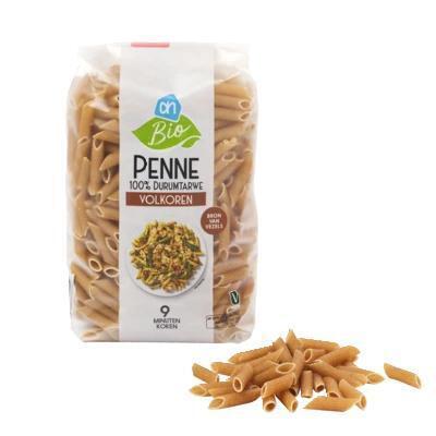 Volkorenpasta van durumtarwe (zak, 500g)