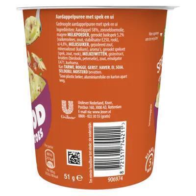 Knorr Good potatoes spek & ui (51g)