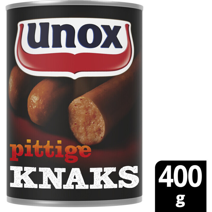 Unox Pittige Knaks 400g (Blik, 400g)