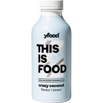 Yfood This is food drinkmaaltijd crazy coconut (0.5L)