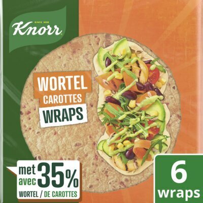Knorr Groentewrap Wortel 240g (240g)
