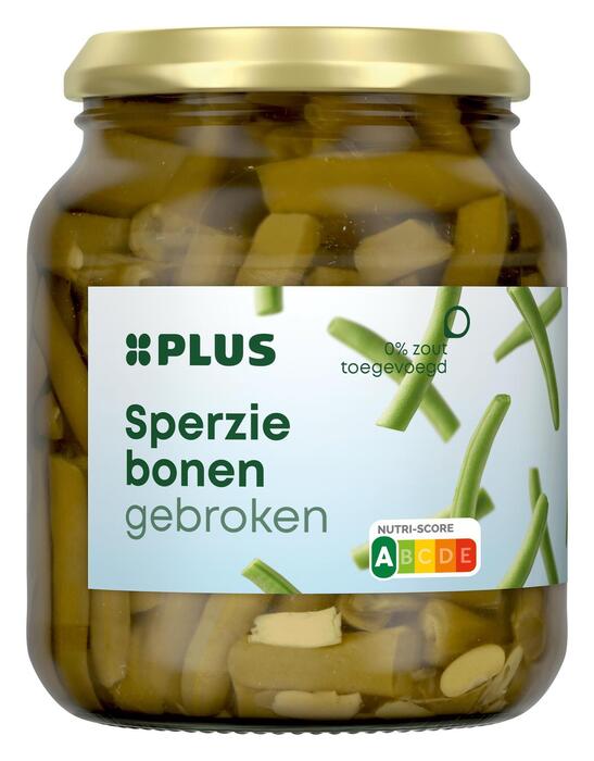 PLUS Sperziebonen gebroken (Pot, 340g)