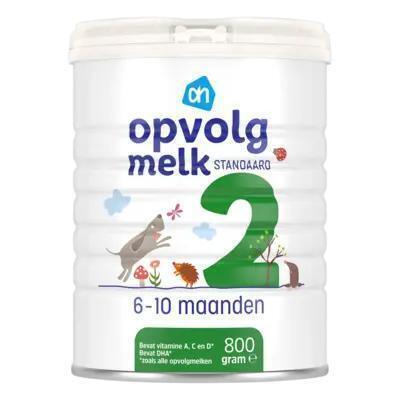 AH Opvolgmelk standaard 2 met melkvet (800g)