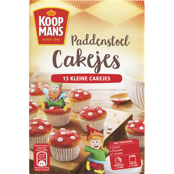  Efteling Sprookjesboom Cakejes (Doos, 220g)