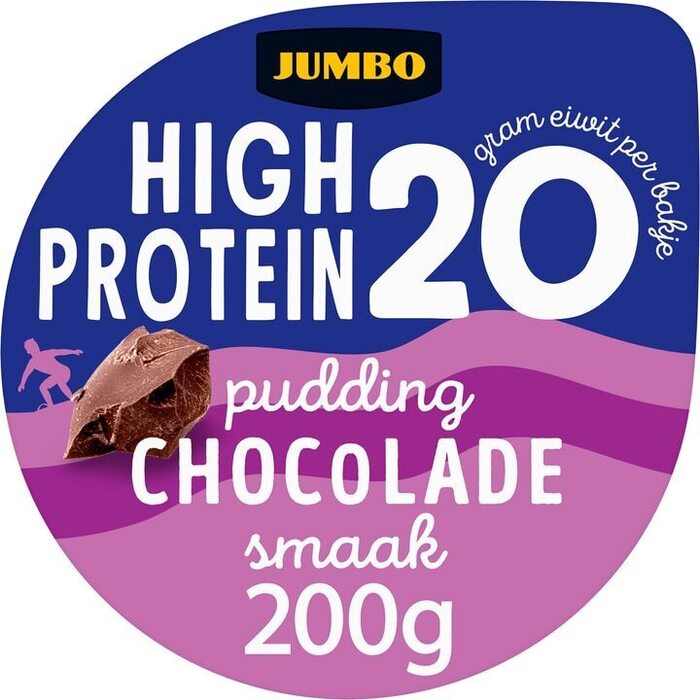 Jumbo High Protein Pudding Chocolade 200g (200g)
