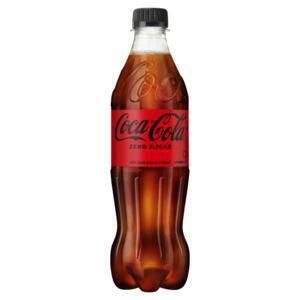 Coca-Cola Zero Sugar PET fles 500ml (Fles, 0.5L)