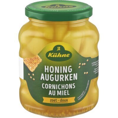 Kühne Honing augurken (330g)