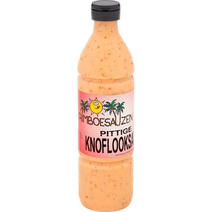 Rimboesauzen Pittige Knoflooksaus 500ml (0.5L)