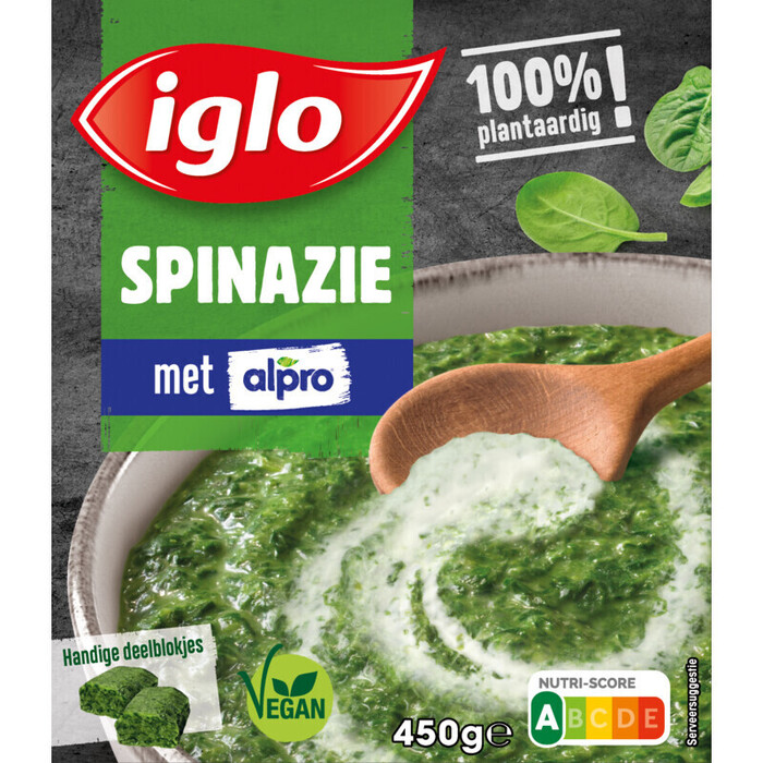 Iglo Spinazie met Alpro® 450g (450g)