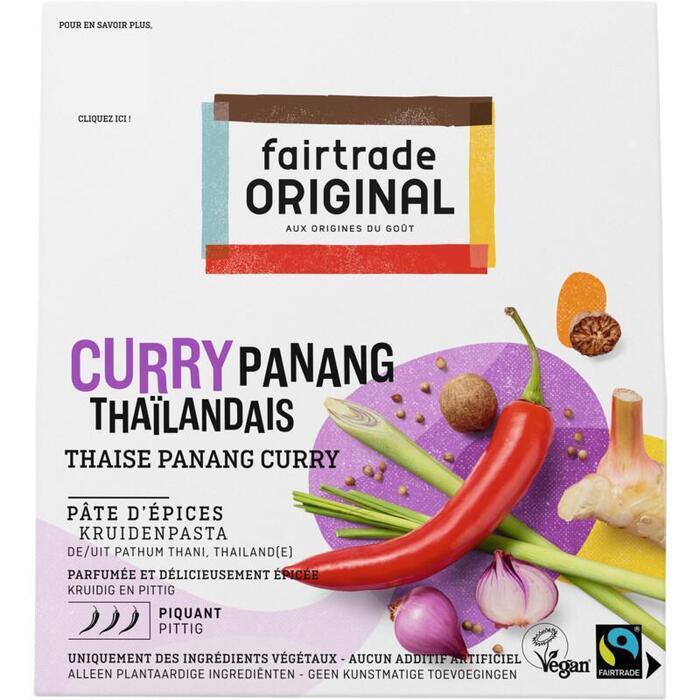fairtrade ORIGINAL Thaise Panang Curry Kruidenpasta, FT, 70g (70g)