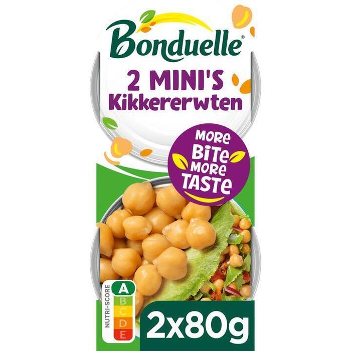 Kikkererwten 2pack 2x 65gr (2 × 80g)