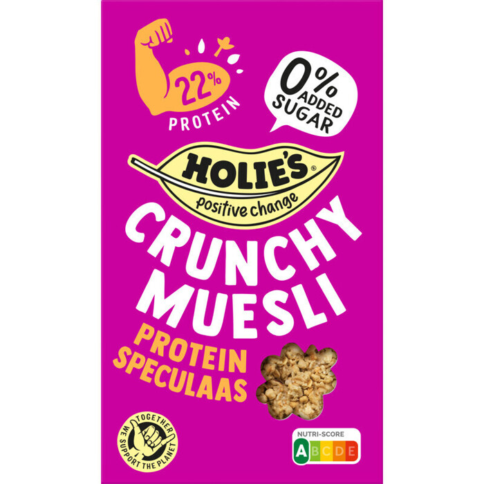 Holie's Crunchy muesli protein speculaas (400g)