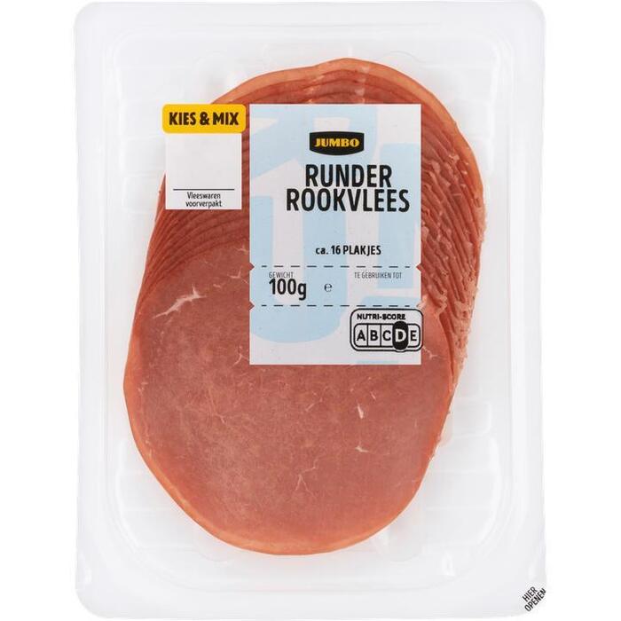 Jumbo Runder Rookvlees Licht Gezouten 100 g (100g)