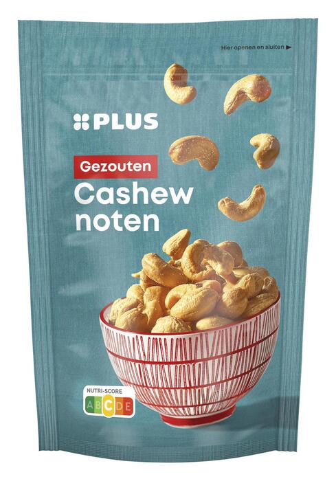 Cashewnoten gezouten (Zak, 200g)