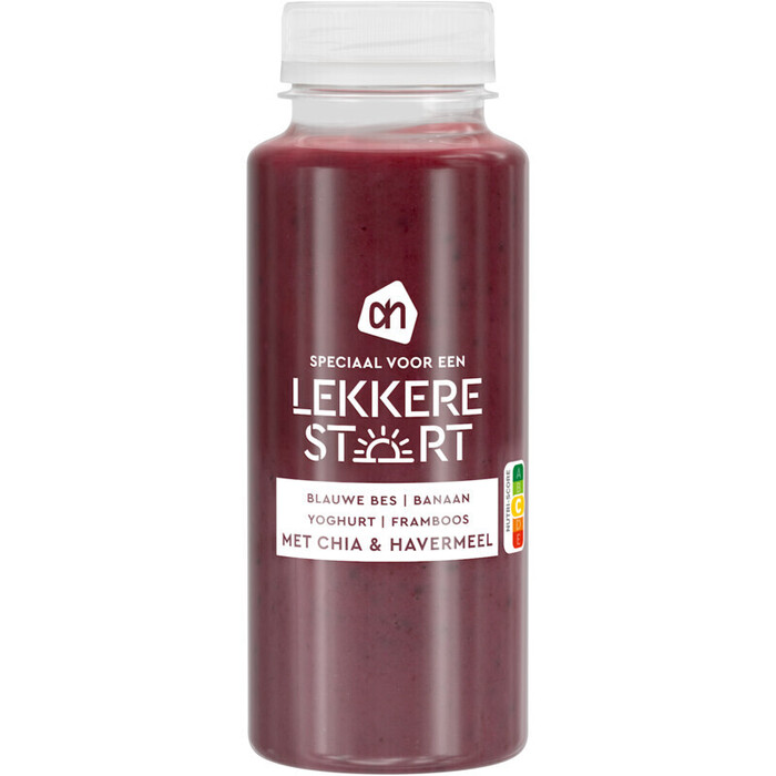 AH Lekkere start blauwe bes banaan yoghurt (250ml)