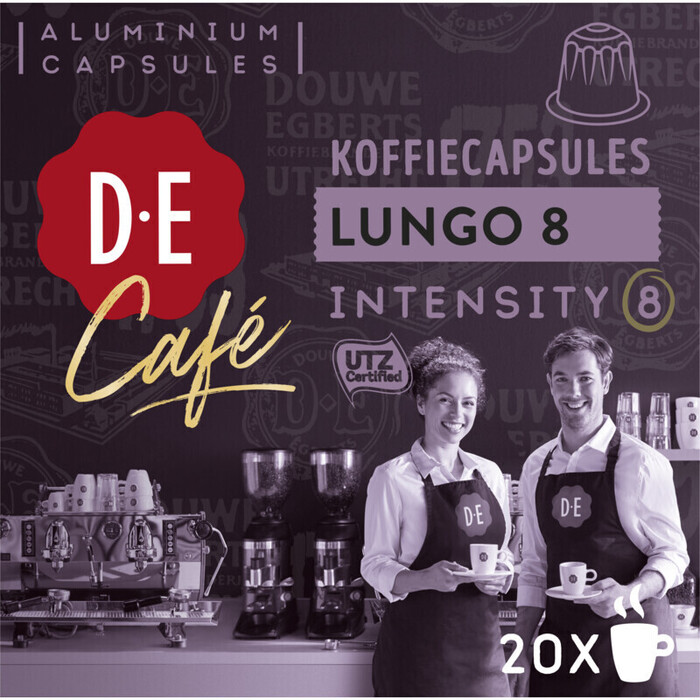 Douwe Egberts Café Lungo 8 Koffiecups 104 g (104g)