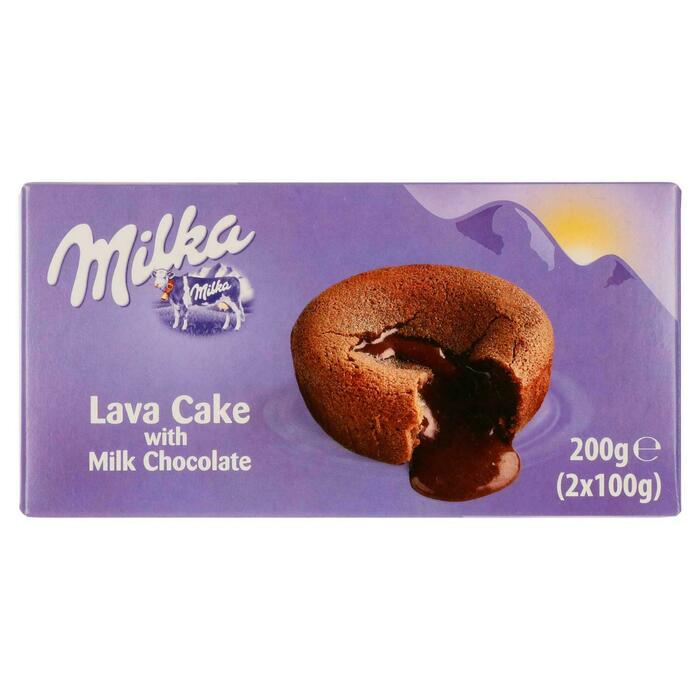 Lavacake chocolate 2 stuks (200g)