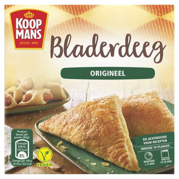 Bladerdeeg Origineel (Doos, 450g)