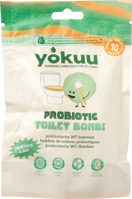 Probiotische WC bommen eucalyptus & mint
