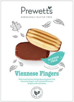 Prewetts Milk chocolate Viennese fingers (120g)