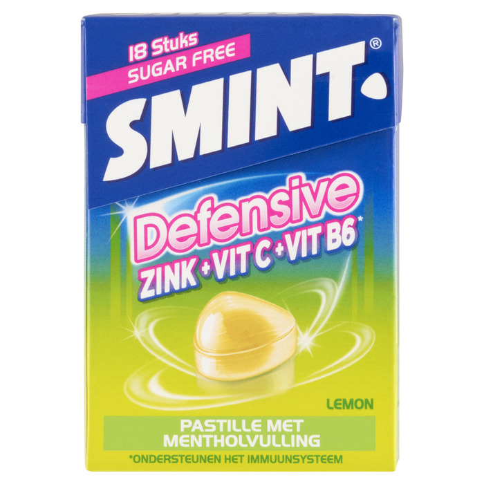 Smint Defensive pastille lemon (18 × 2g)