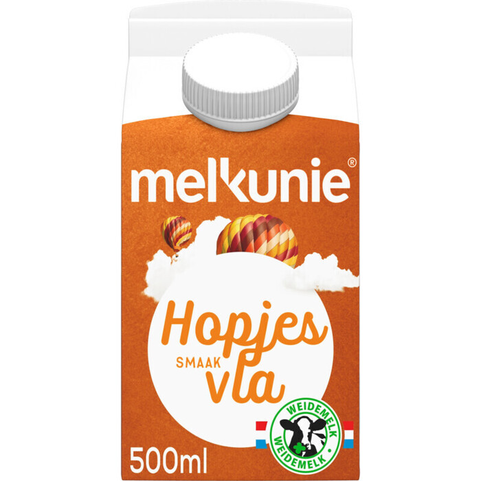 Melkunie Hopjessmaak Vla 0,5 L (Stuk, 0.5L)