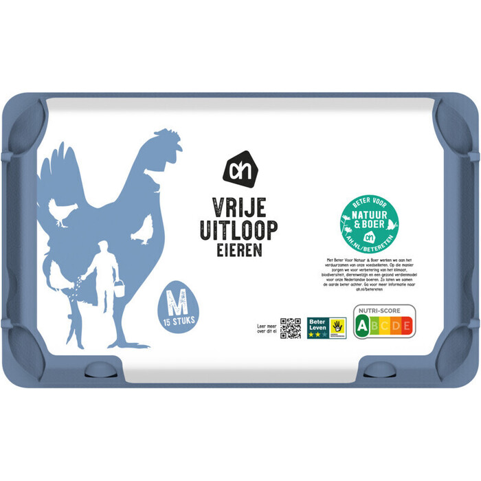 AH Uitloopeieren 2 sterren (15 st.)