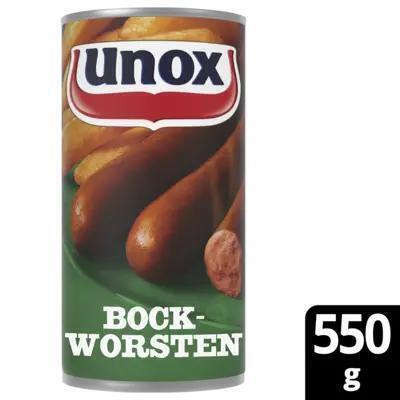 Unox Worst Bockworsten 550g (Blik, 550g)