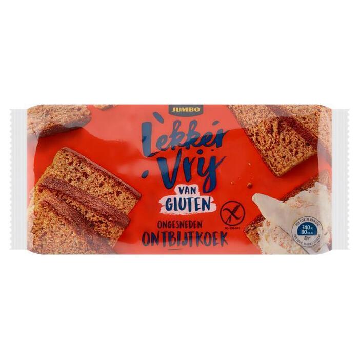Jumbo Lekker Vrij van Gluten Ongesneden Ontbijtkoek 300g (300g)