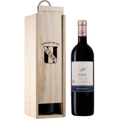 Cune Rioja Reserva geschenkverpakking (0.75L)