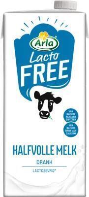 Lactose vrij halfvolle melk (Stuk, 1L)