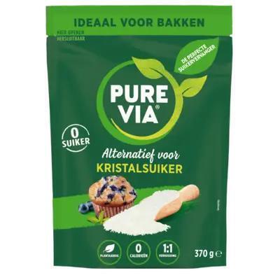 Pure Via Alternatief voor Kristalsuiker 370 g (370g)