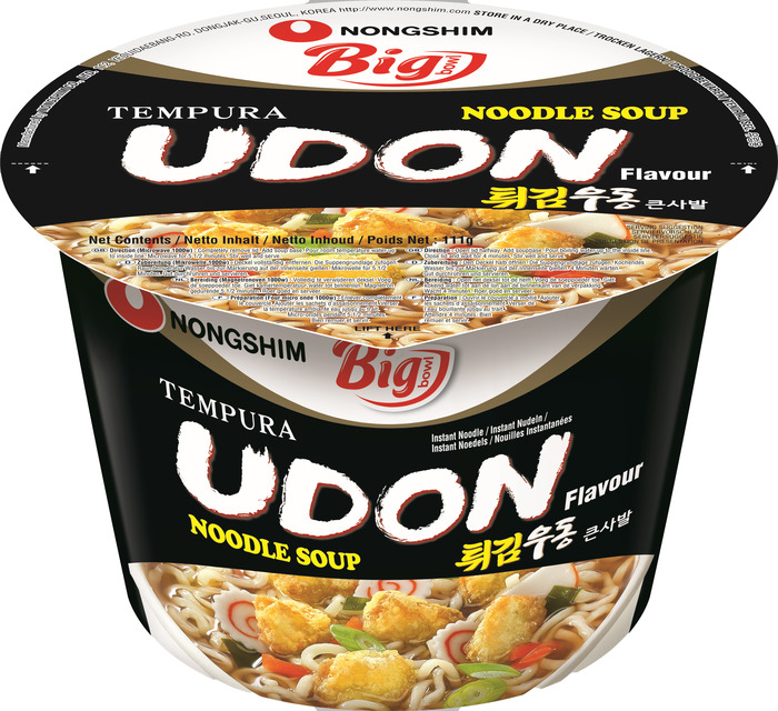 Nongshim Instant Noodles Tempura Udon Big Bowl 111g (111g)