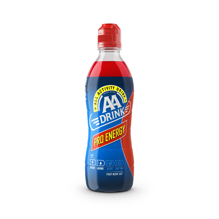 AA Drink Pro Energy 500 ml (Fles, 0.5L)