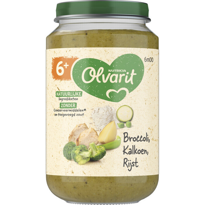 Broccoli kalkoen rijst 6 mnd (Pot, 200g)