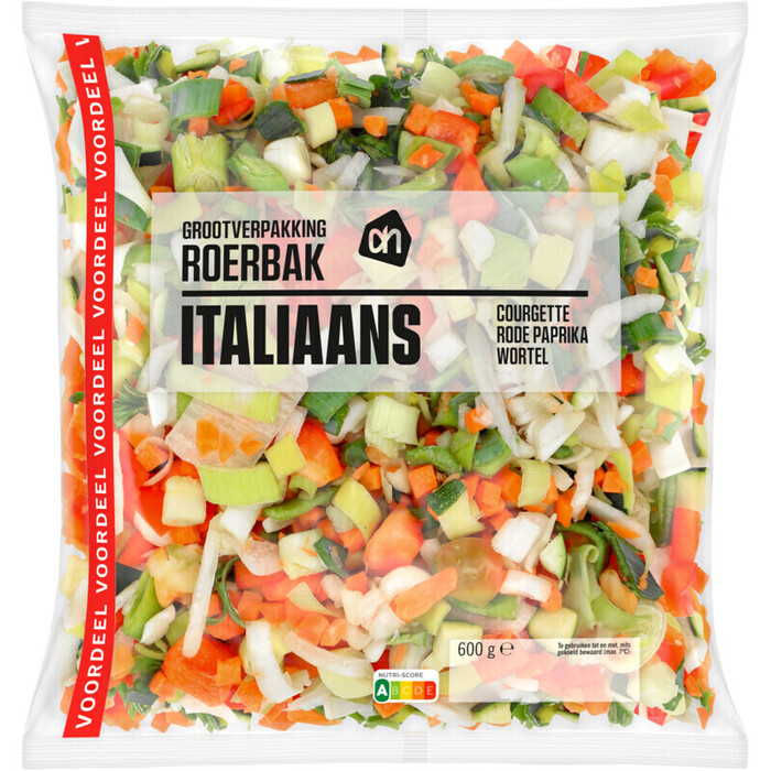 Italiaanse Roerbakmix (zak, 600g)